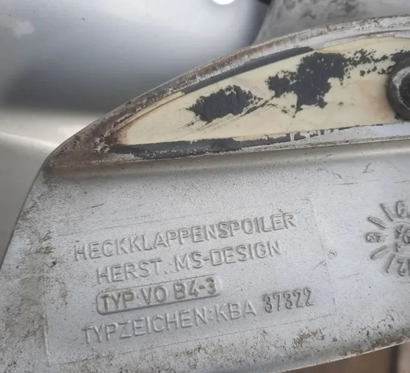 Спойлер MS DESIGN /ABT Sportsline AUDI 80-90 B4- В3 Original Austria 8 Спойлер MS DESIGN /ABT Sportsline AUDI 80-90 B4- В3 Original Austria 8