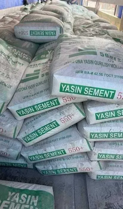 Sement Cement цемент Yasin доставка текин