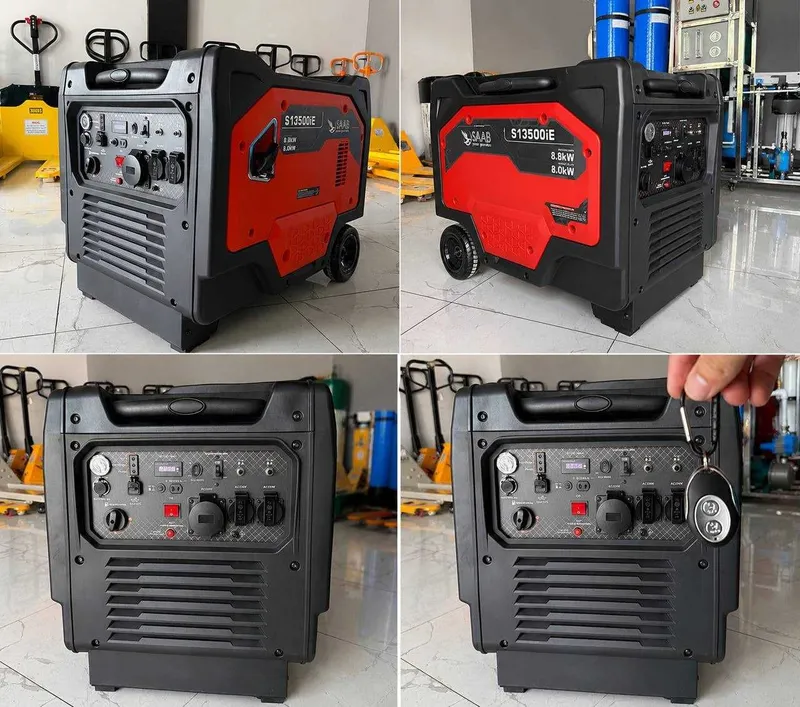 Генератор инвертор движок бесшумный generator kemage saab 4.5kw optom — фото 7
