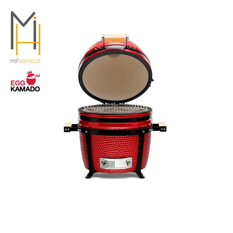 Гриль-яйцо BBQ KAMADO GRILL 13" — фото 2