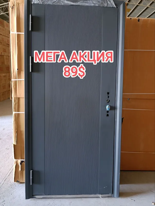 Двери входные OPTOM NARXDA Eshiklar metal darvoza temr eshiklar — фото 5