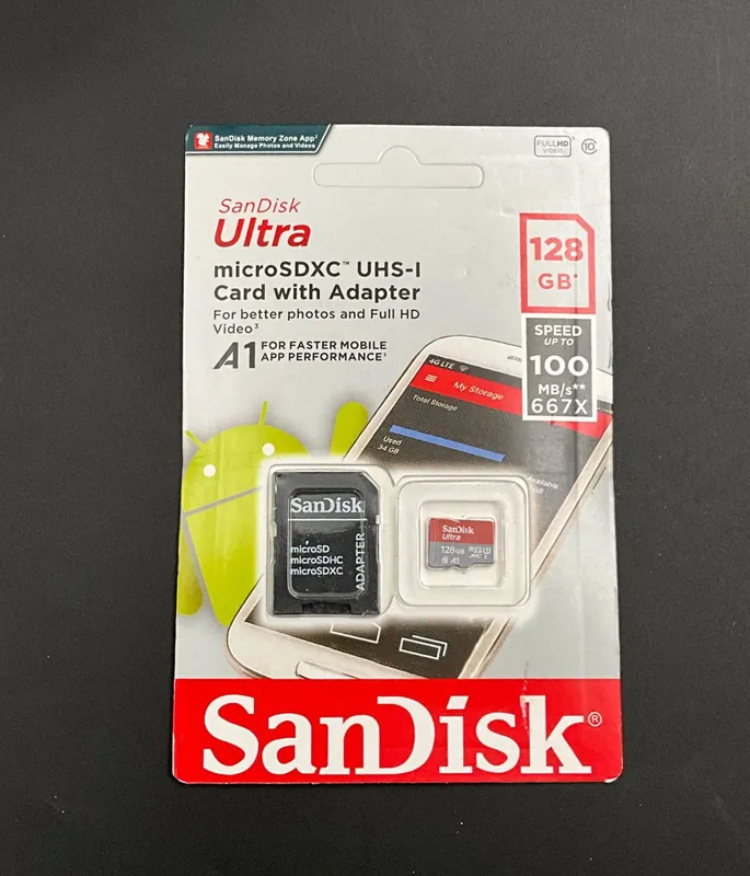 SD флешка 128GB SD флешка 128GB