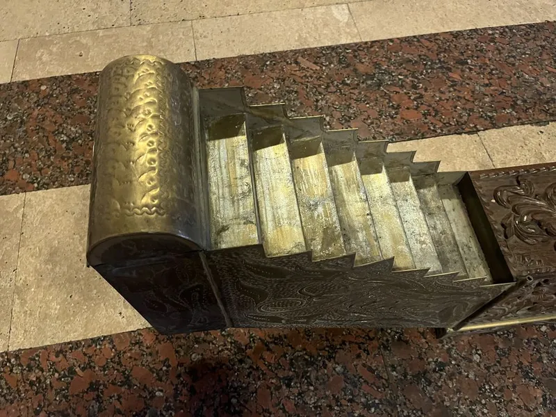Актиквариат ящик чистильщика обуви Турция подставка для чистки обуви — фото 2