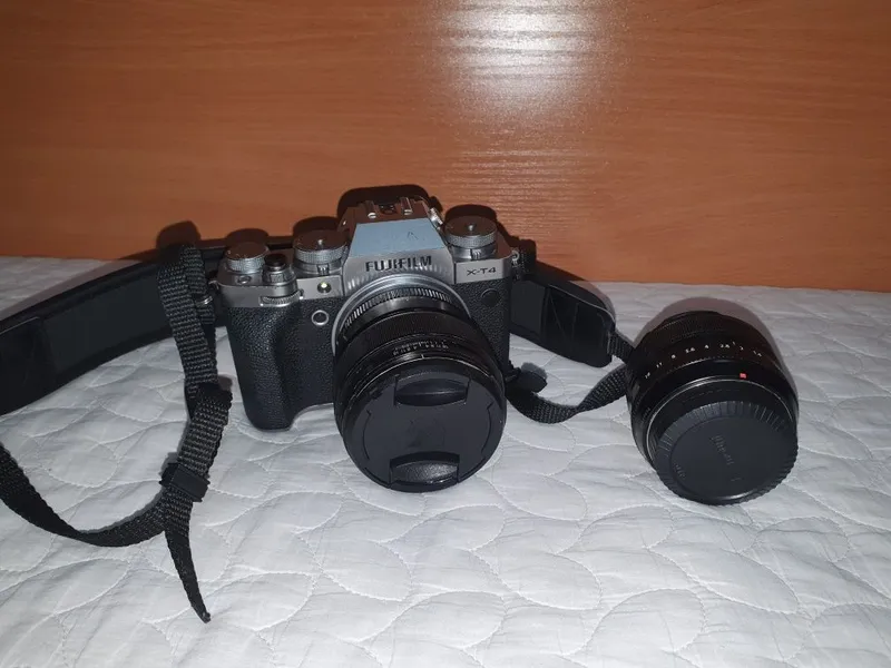 Fujifilm xt4 + 2 объектива fujinon — фото 1