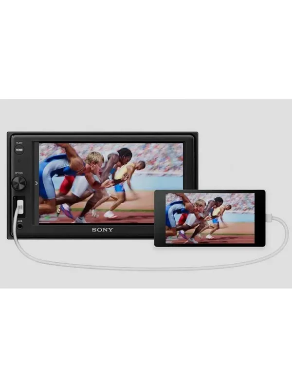 Автомагнитола SONY XAV-1500 + камера рыбий глаз — фото 5