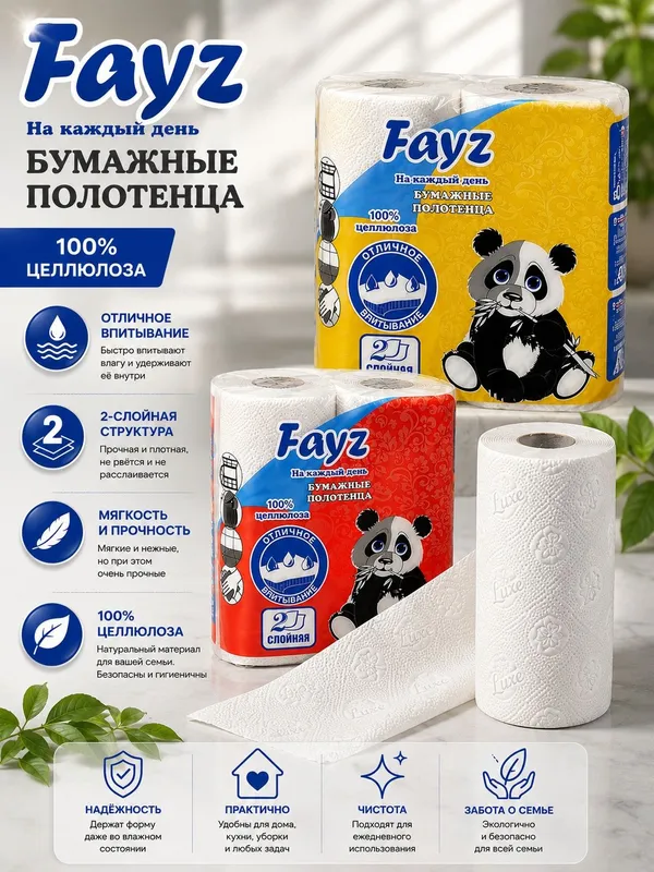 Бумажные полотенца — фото 1