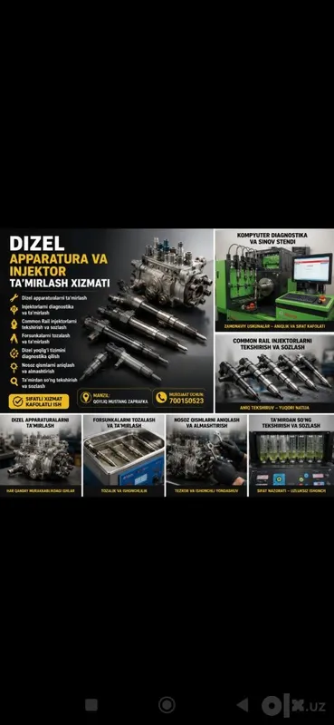 dizel yoqilgi tizimmi aparatur injektor forsunka remont dizel yoqilgi tizimmi aparatur injektor forsunka remont