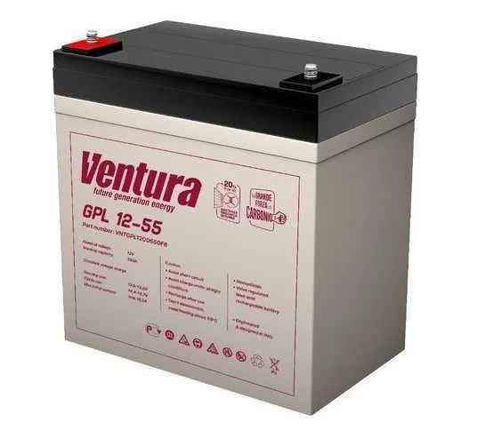 Ventura 12-55 UPS/IBP uchun batareya 12 volt 55 a/soat