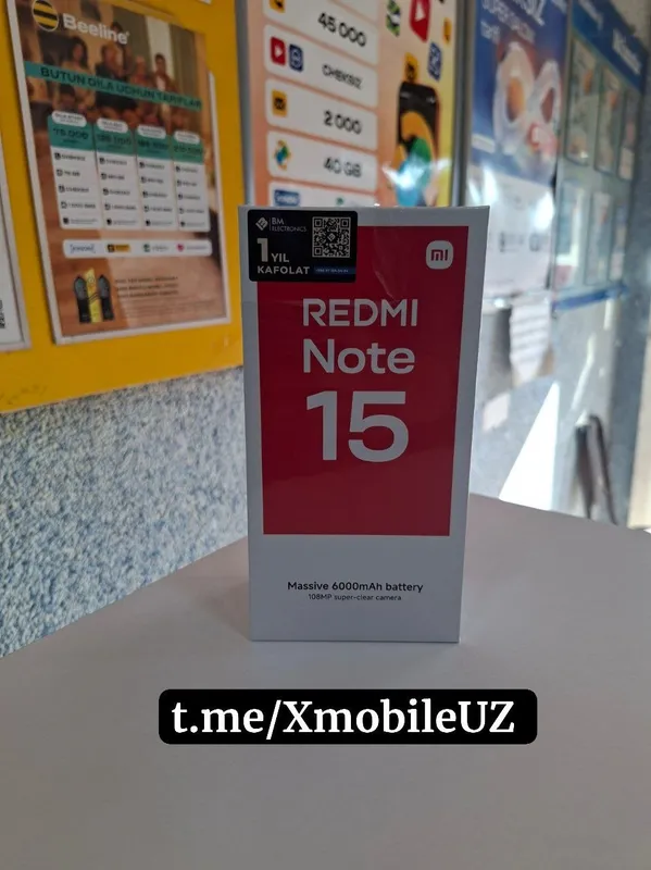 Redmi Note 15 6+2/128GB Redmi Note 15 6+2/128GB