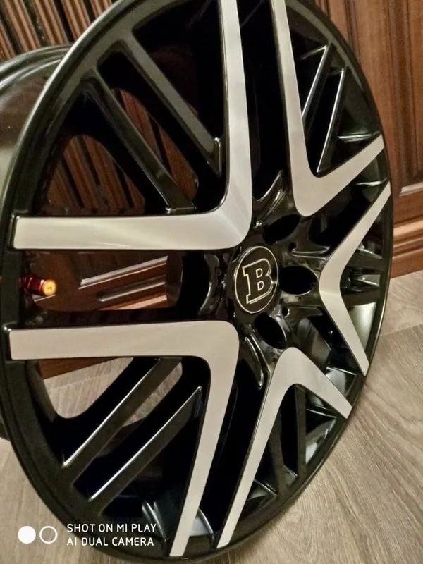 Диски чёрные кованые “BRABUS” R20 (Mercedes-Benz) ОРИГИНАЛ! ГЕРМАНИЯ! — фото 8