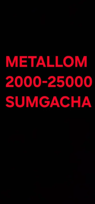 Metallom qabul qilamiz