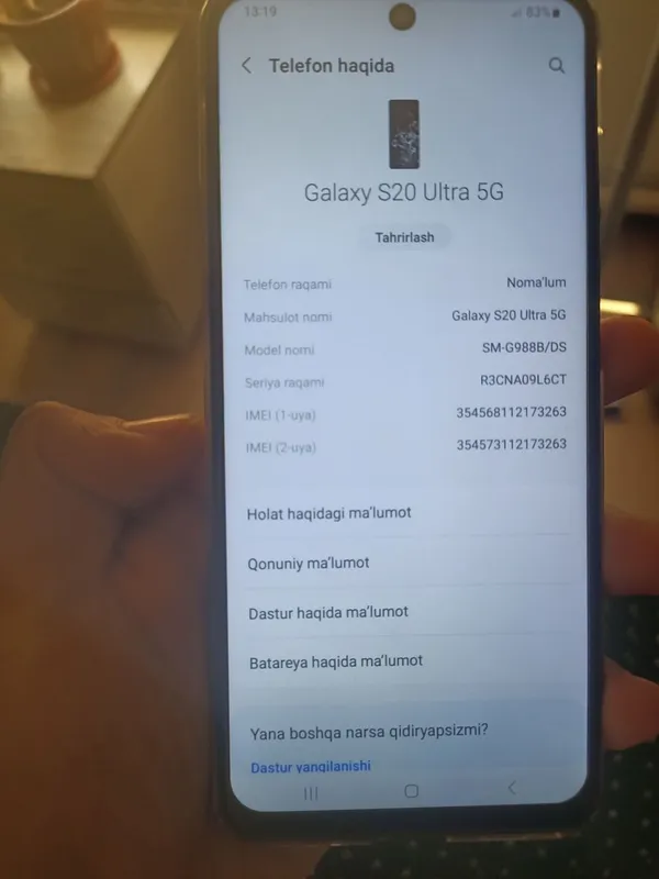 Samsung Galaxy S20 Ultra 5G 3 Samsung Galaxy S20 Ultra 5G 3