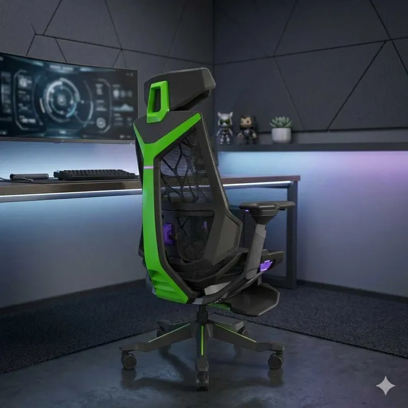 Hi-End игровое кресло ERGONOVA BLS эргономическое | гейминг | офис | д — фото 3