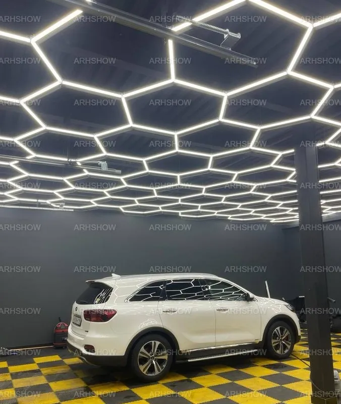 Hexagon LED соты 2.4×4.1 м комплект освещения 530W — фото 6