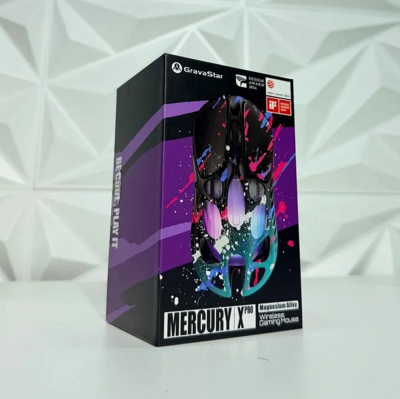 Gravastar Mercury X PRO 8K Беспроводная мышка/мышь 1