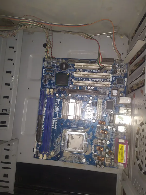 Plata h61 i3 aybi soket qrilgan va DDR2 Pentium — фото 4