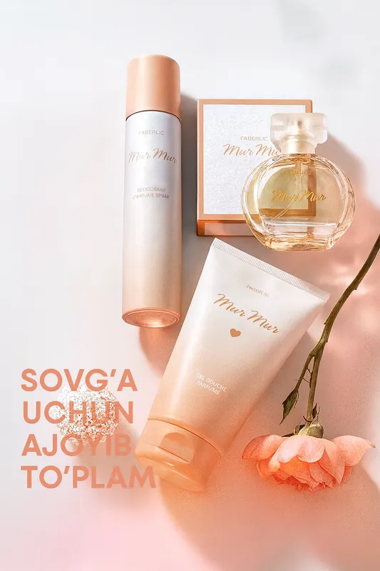 FABERLIC-Sovga to`plami-Atir-Dezik-Gel dusha 2 FABERLIC-Sovga to`plami-Atir-Dezik-Gel dusha 2