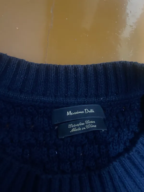 Плетенный свитер Massimo Dutti 2