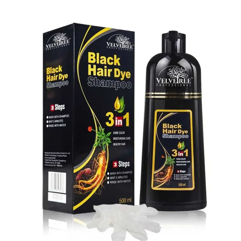 Шампунь для затемнения волос Black Hair, 3 в 1 | Бесплатная доставка 4 Шампунь для затемнения волос Black Hair, 3 в 1 | Бесплатная доставка 4