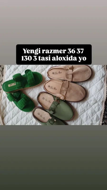 ayollar poyafzali mavsumiy. bolalar stuli va atrla — фото 5