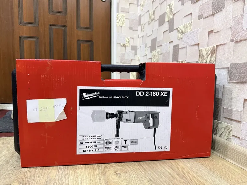 Milwaukee dd2-160xe дрель сухого алмазного бурения