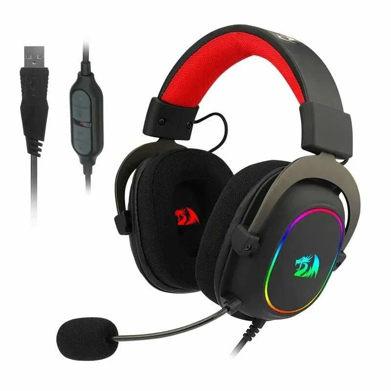 REDRAGON ZEUS X H510 RGB - 7.1 самые современные игровые наушники — фото 1
