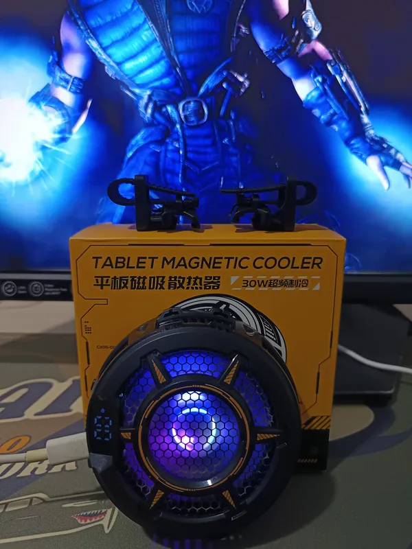 Tablet Magnetic Cooler CX05 30W RGB — фото 1 Tablet Magnetic Cooler CX05 30W RGB — фото 1