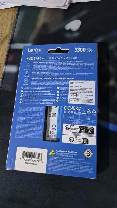 Lexar SSD M2 1 TB 2 Lexar SSD M2 1 TB 2