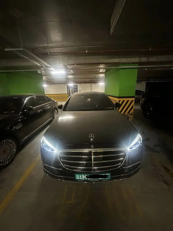 Передний бампер от Mercedes Benz w223 S450 3 Передний бампер от Mercedes Benz w223 S450 3