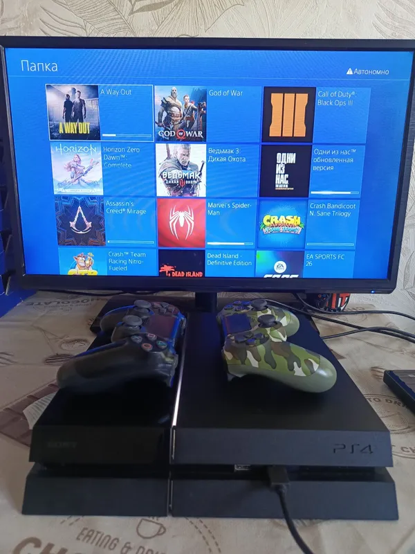 Ps4 1TB 5.05 плейстейшн пс4 1тб голдхен прошитый редкий ревизии — фото 1