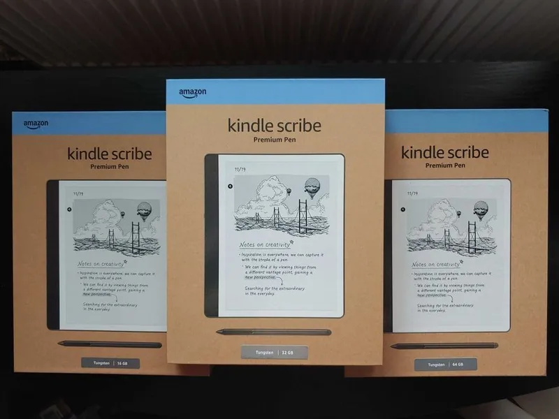 Amazon kindle Scribe с функцией рукописного ввода и со стилусом 2025 — фото 2