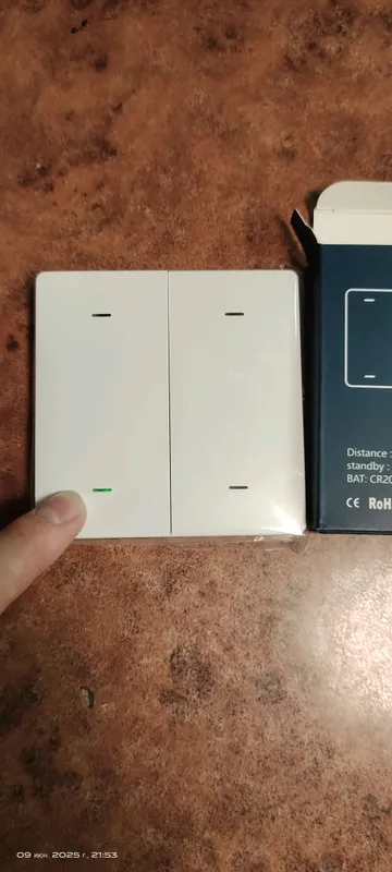 умная клавиша Wireless switch Tuya Zigbee 4 — фото 1