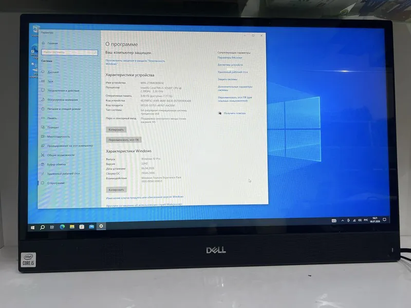 моноблок Dell OptiPlex 3280 All-in-One i5-10500t 8gb 256 ssd сенсорный 1 моноблок Dell OptiPlex 3280 All-in-One i5-10500t 8gb 256 ssd сенсорный 1