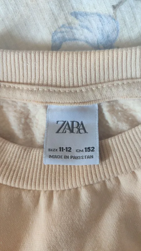 Укороченная толстовка Зара zara — фото 1