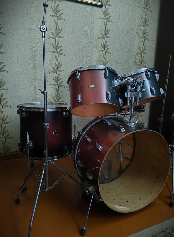 Барабанная установка -Amati + Tama Silverstar! — фото 5