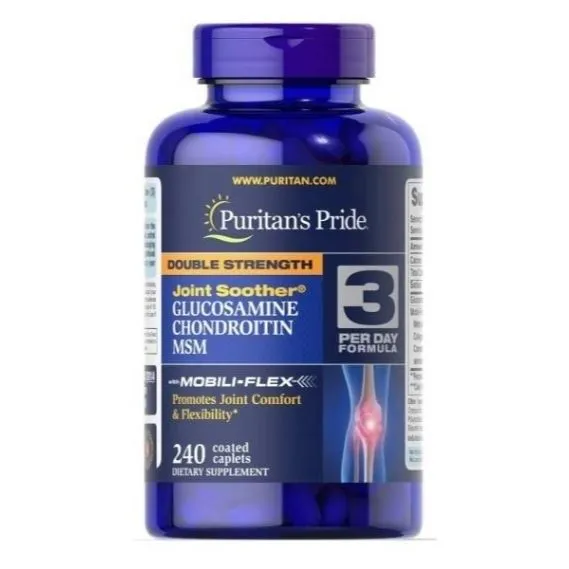 Глюкозамин Хондроитин МСМ Puritan's Pride Glucosamin Chondroitin MSM