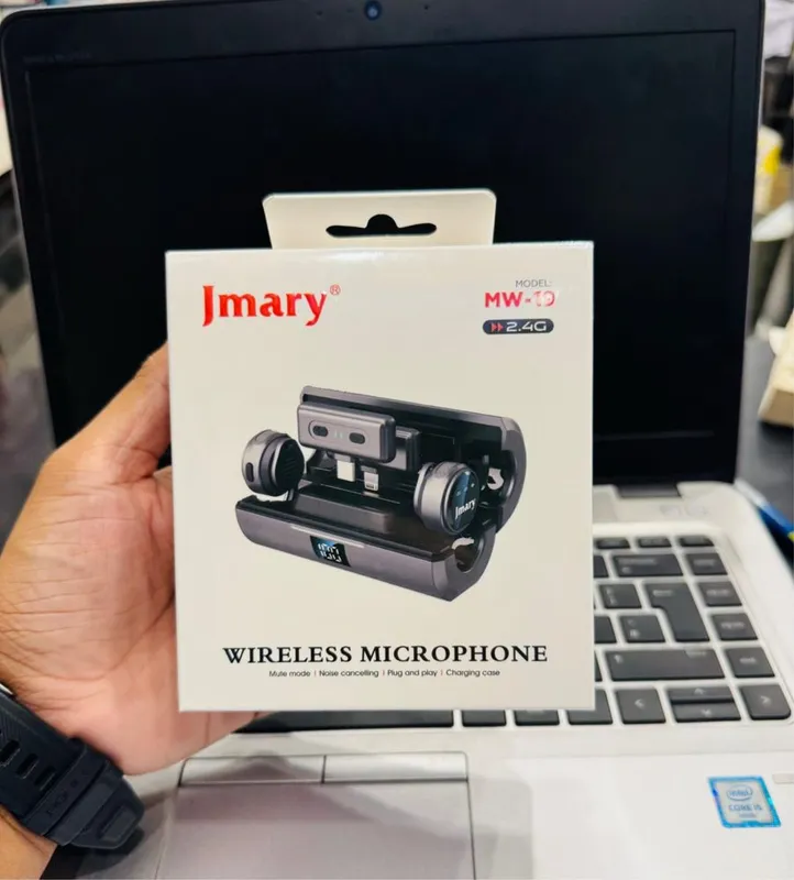 Беспроводной микрофон Jmary MW-19 Dual Wireless Microphone universal — фото 3