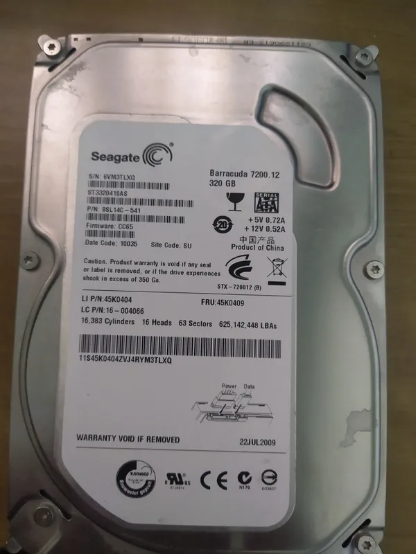 HDD 320гб