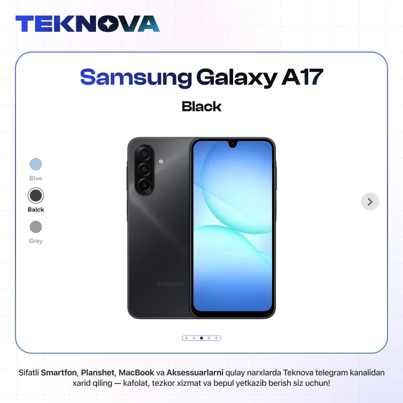 Samsung Galaxy A17 5G / Yetkazib berish bepul! 3
