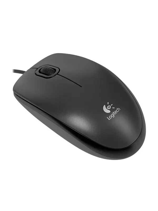 Проводная офисная мышка LOGITECH M90, USB Type-A, с эргономичным дизайном — фото 5