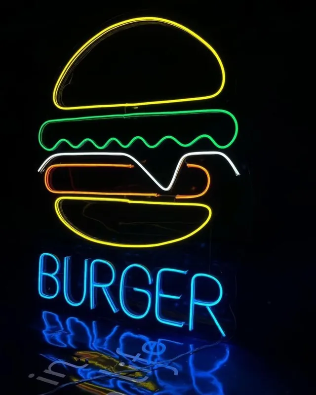 Let Neon Bukva Banner — фото 1