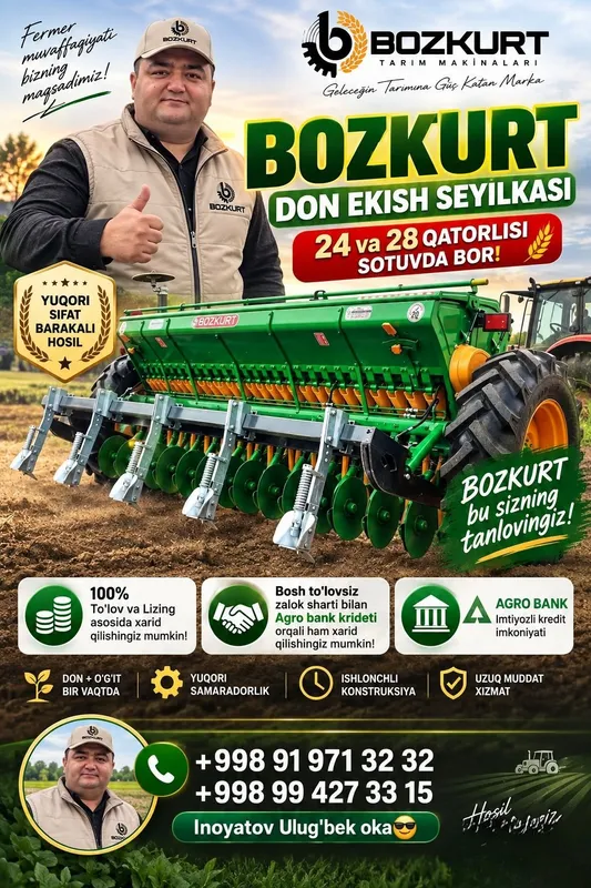 BOZKURT TARIM — ваш выбор 2 BOZKURT TARIM — ваш выбор 2