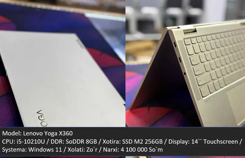 Noutbuklar Optom BU HP, Asus, Lenovo, Acer, MSI, Dell, Surface...