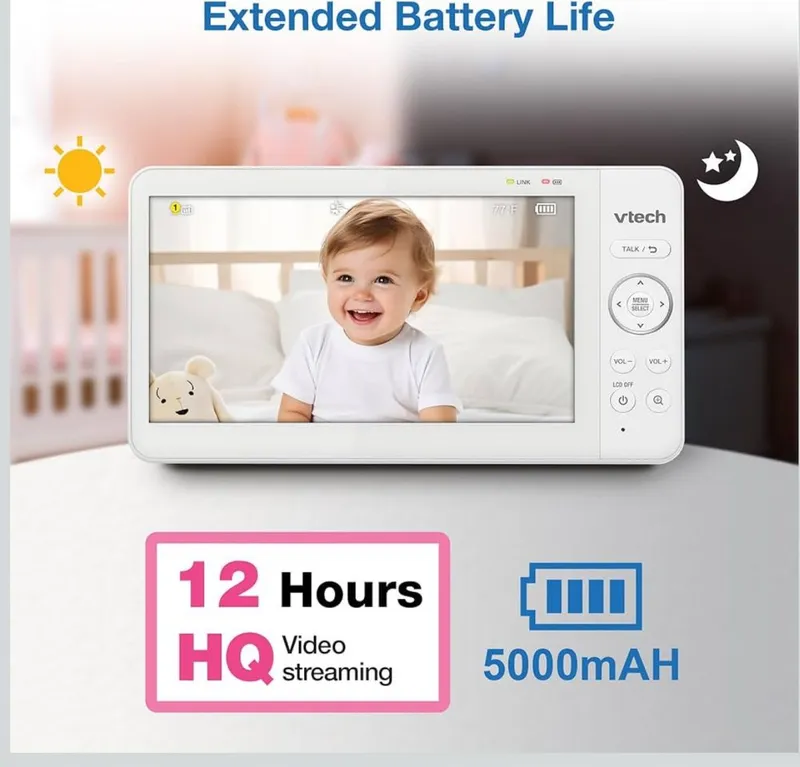 Видеоняня Радионяня Beby Monitor VTech Advanced Max дюмов екран 7 2 Видеоняня Радионяня Beby Monitor VTech Advanced Max дюмов екран 7 2