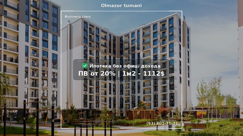 3комн квартира в Алмазарском районе | Jomiy цена за м2 = 14 014 880 сум 1 3комн квартира в Алмазарском районе | Jomiy цена за м2 = 14 014 880 сум 1