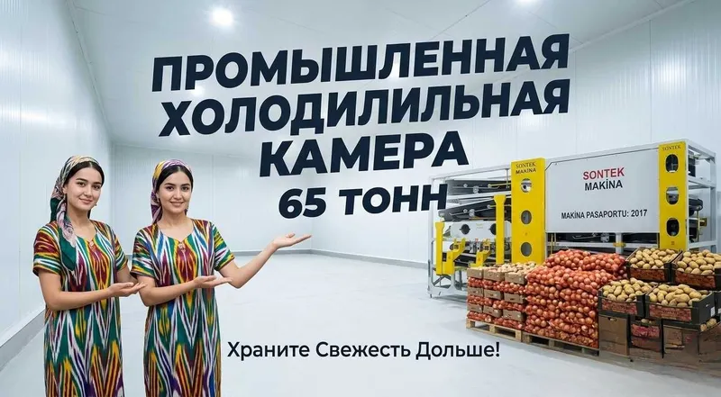 Промышленная холодильная камера - Sanoat xolodilnik kameralar 65 tonna 1 Промышленная холодильная камера - Sanoat xolodilnik kameralar 65 tonna 1