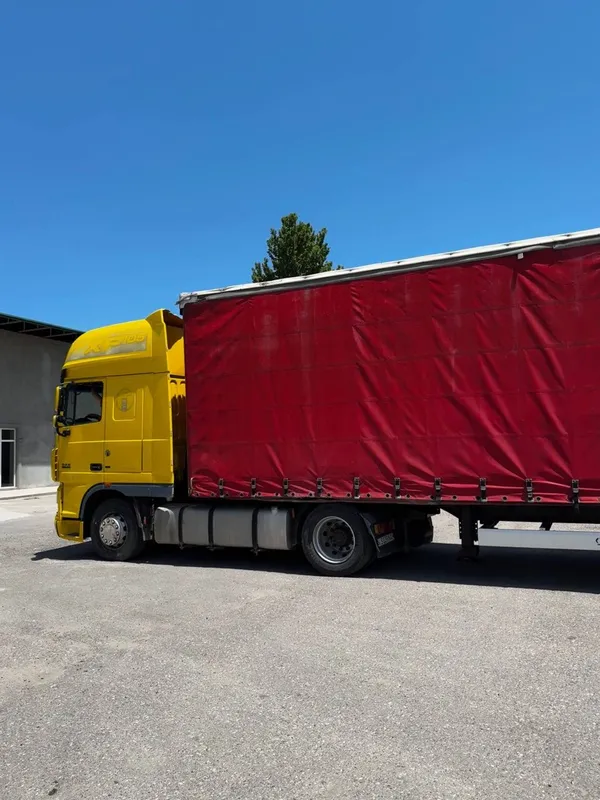 DAF XF 105.410 EURO 5 + KRONE Прицеп Сотилади — фото 4