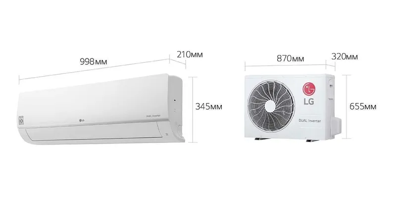 LG Кондиционер 12/18 Procool Dual Inverter низки цена доставка есть — фото 4