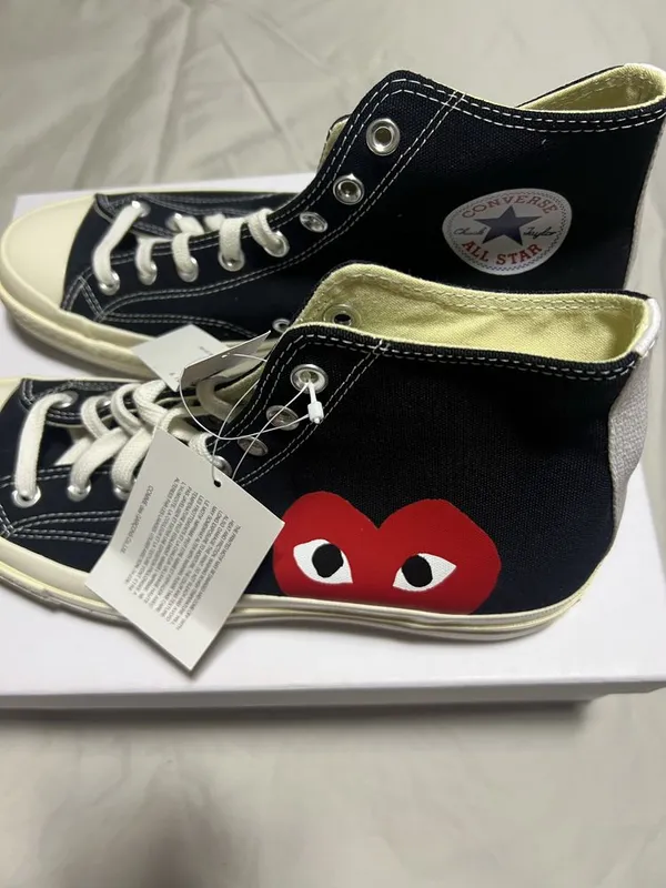 Converse x Comme des Garcons PLAY US 10 7