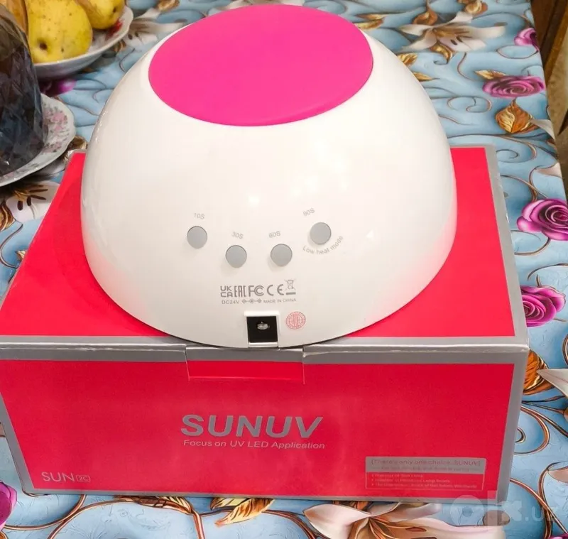 Профессиональная лампа для маникюра SUNUV SUN 2C (UV/LED, 48W) 2 Профессиональная лампа для маникюра SUNUV SUN 2C (UV/LED, 48W) 2